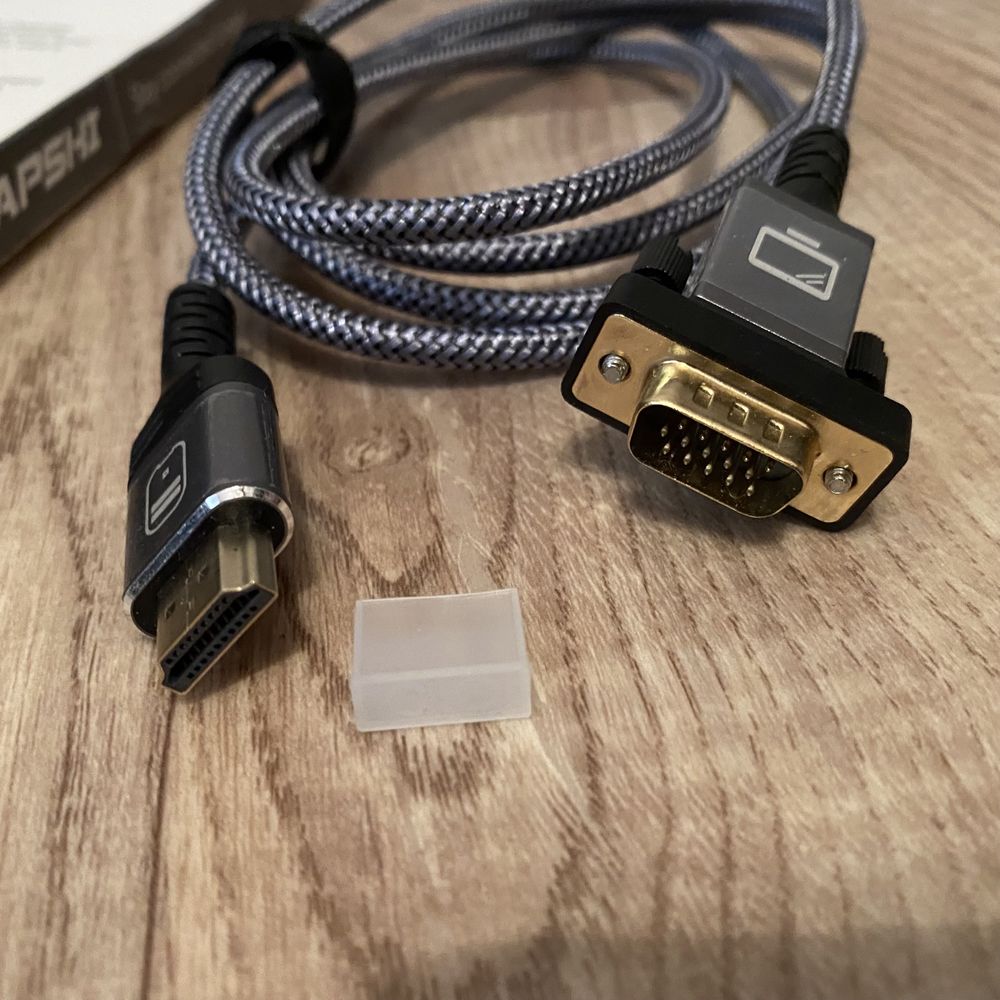 Шнур переходник HDMI - VGA (MacBook , PS4)