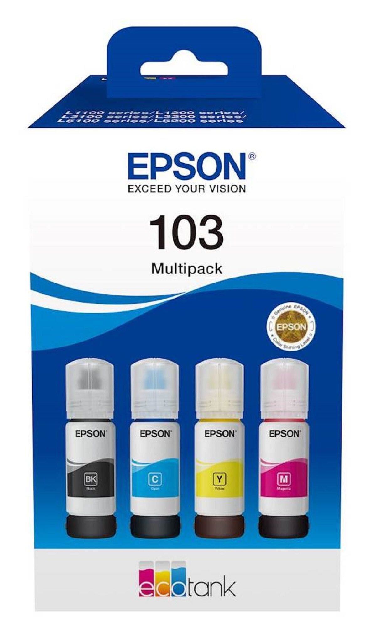 Epson - EcoTank L3151 (Wi-fi) drukarka wielofunkcyjna + Zestaw tuszów