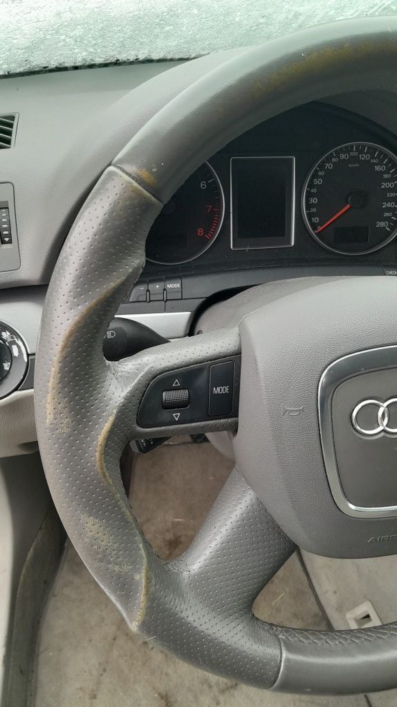 Kierownica sport audi a4b7 skórzana