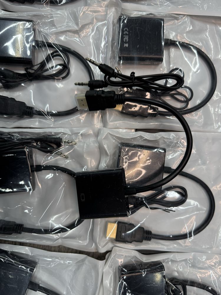 Перехідник HDMI to VGA зі звуком