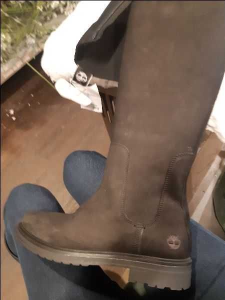 TIMBERLAND kozaki skóra naturalna NOWE oryginalne  38 czarne
