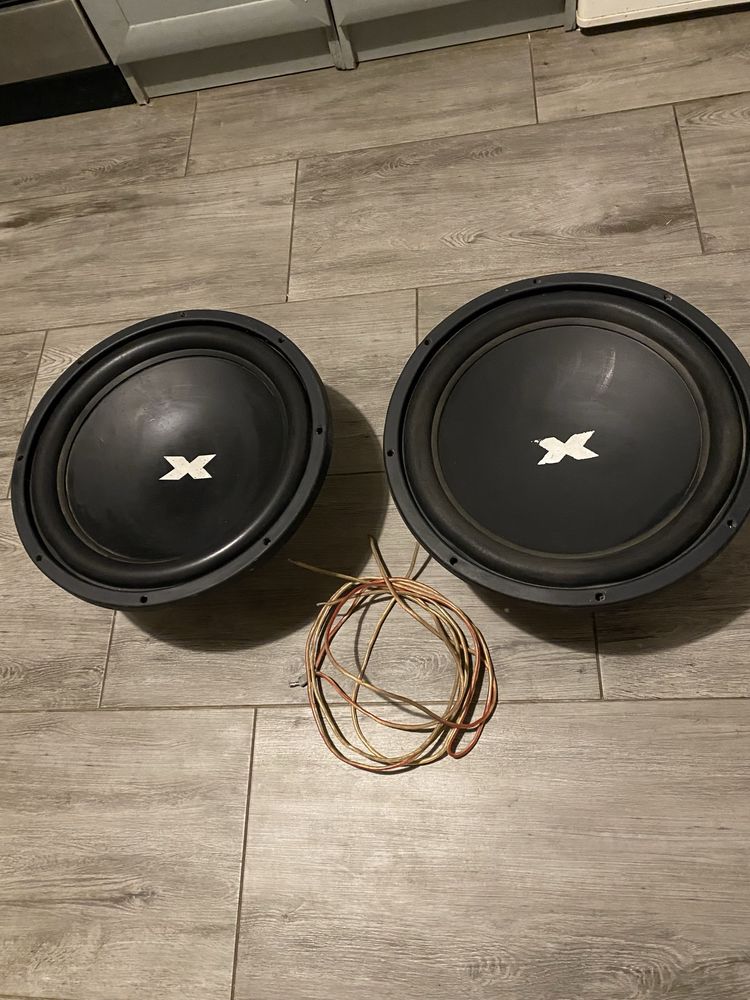 Glosnik bassowy 1200rms! Excursion SXR-15D2 komplet db drag Okazja!