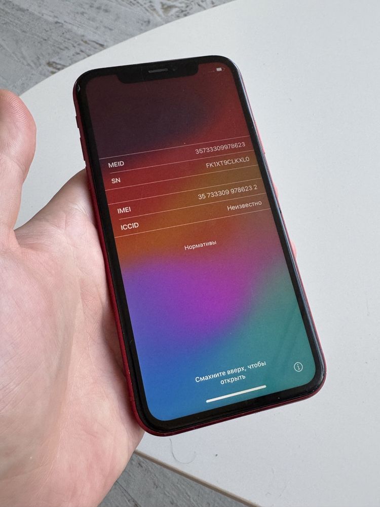 iPhone Xr 128Gb Product Red iCloud lock