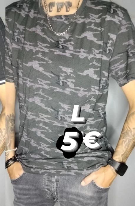 Vendo t-shirts de homem