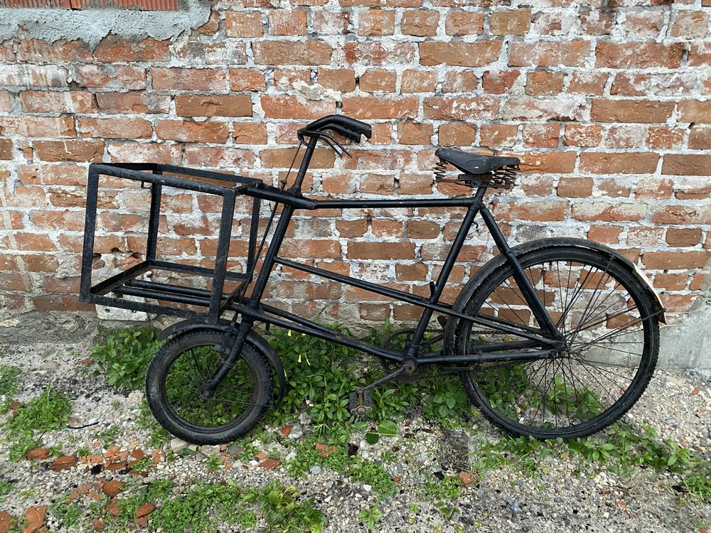 Bicicleta antiga Inglesa de carga
