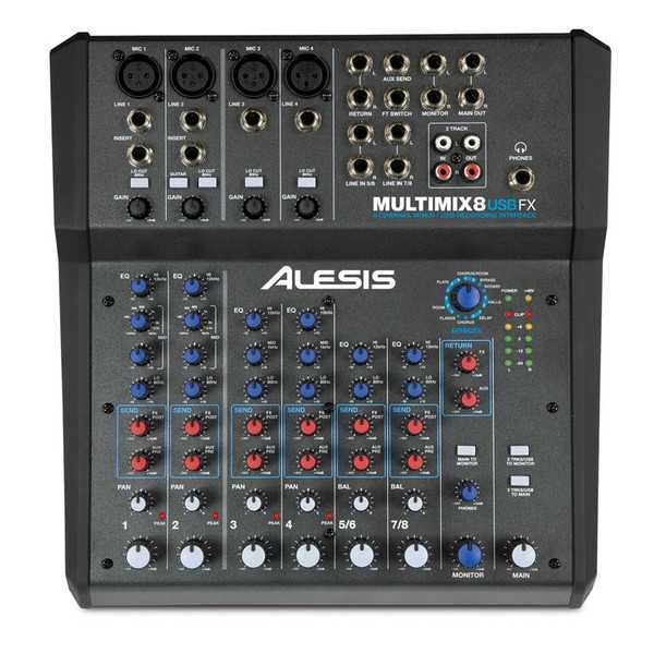 CONJUNTO ESTUDIO ALESIS: Monitores M1 Active 520 + Mesa Multimix 8