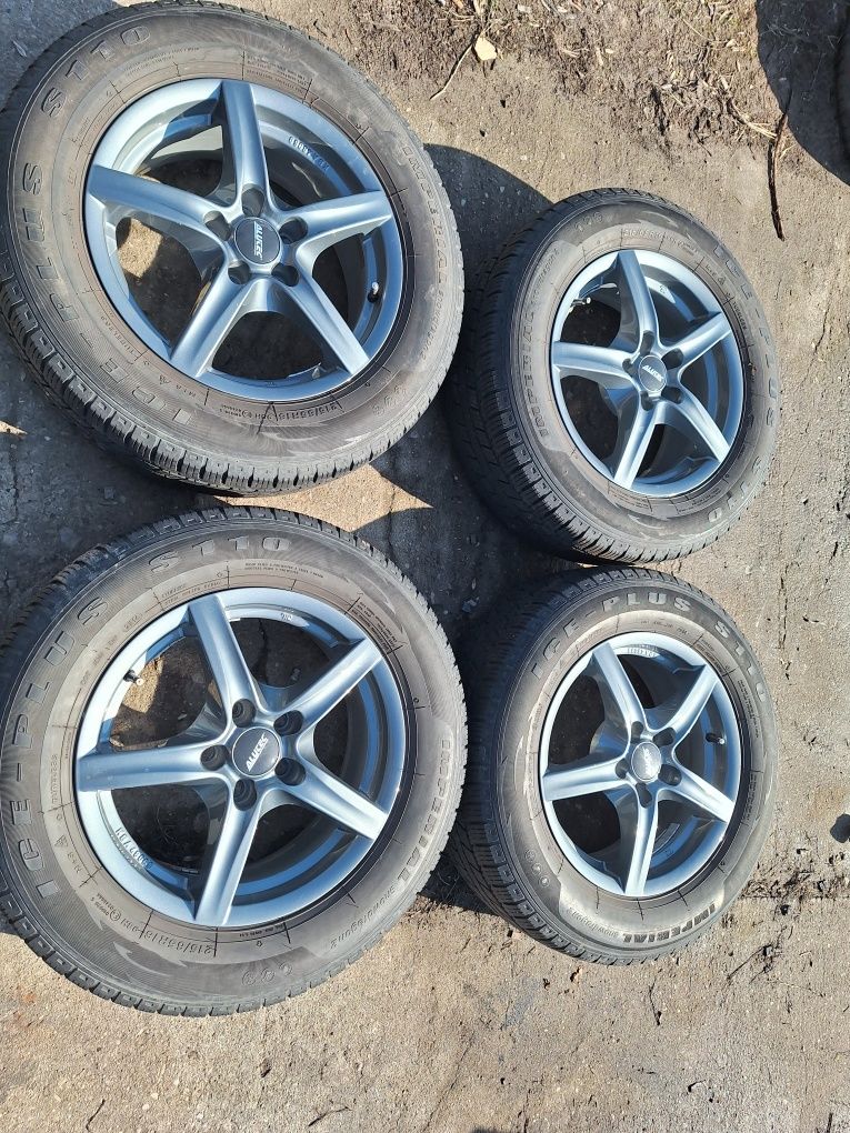 Jak nowe alufelgi 5x112 16 ET33 Audi Q3 A3 A4 Seat Skoda VW koła felgi