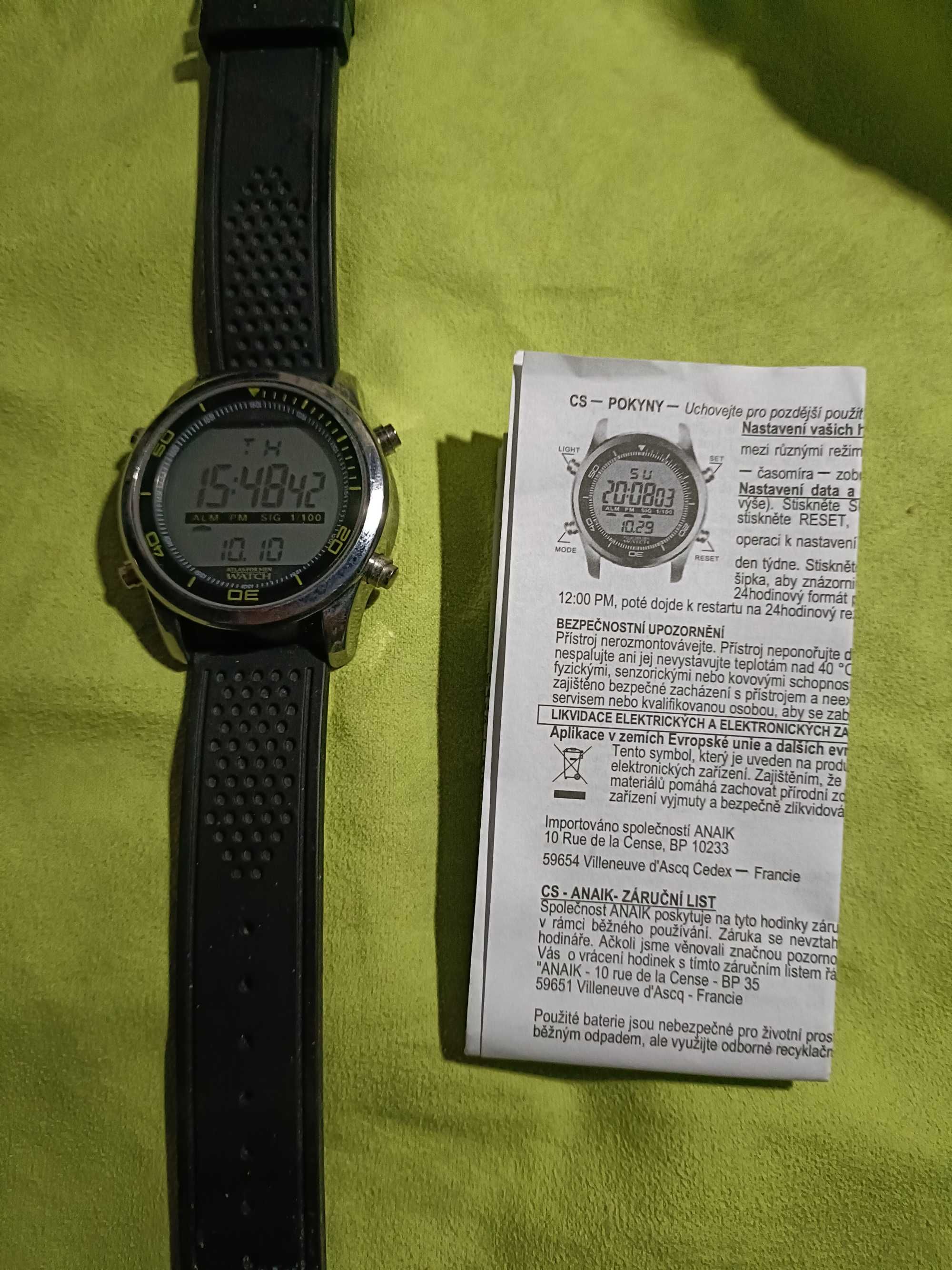 Zegarek elektroniczny