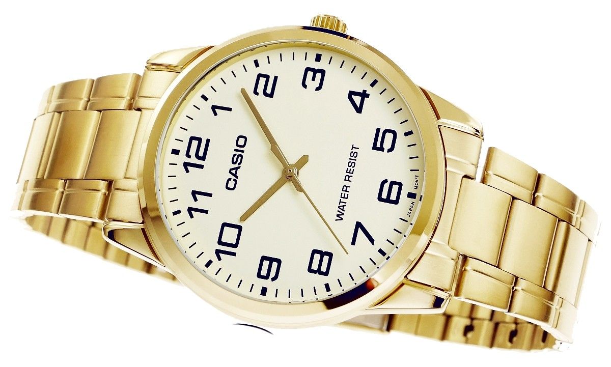 zegarek męski casio mtp-v001g-9budf + box