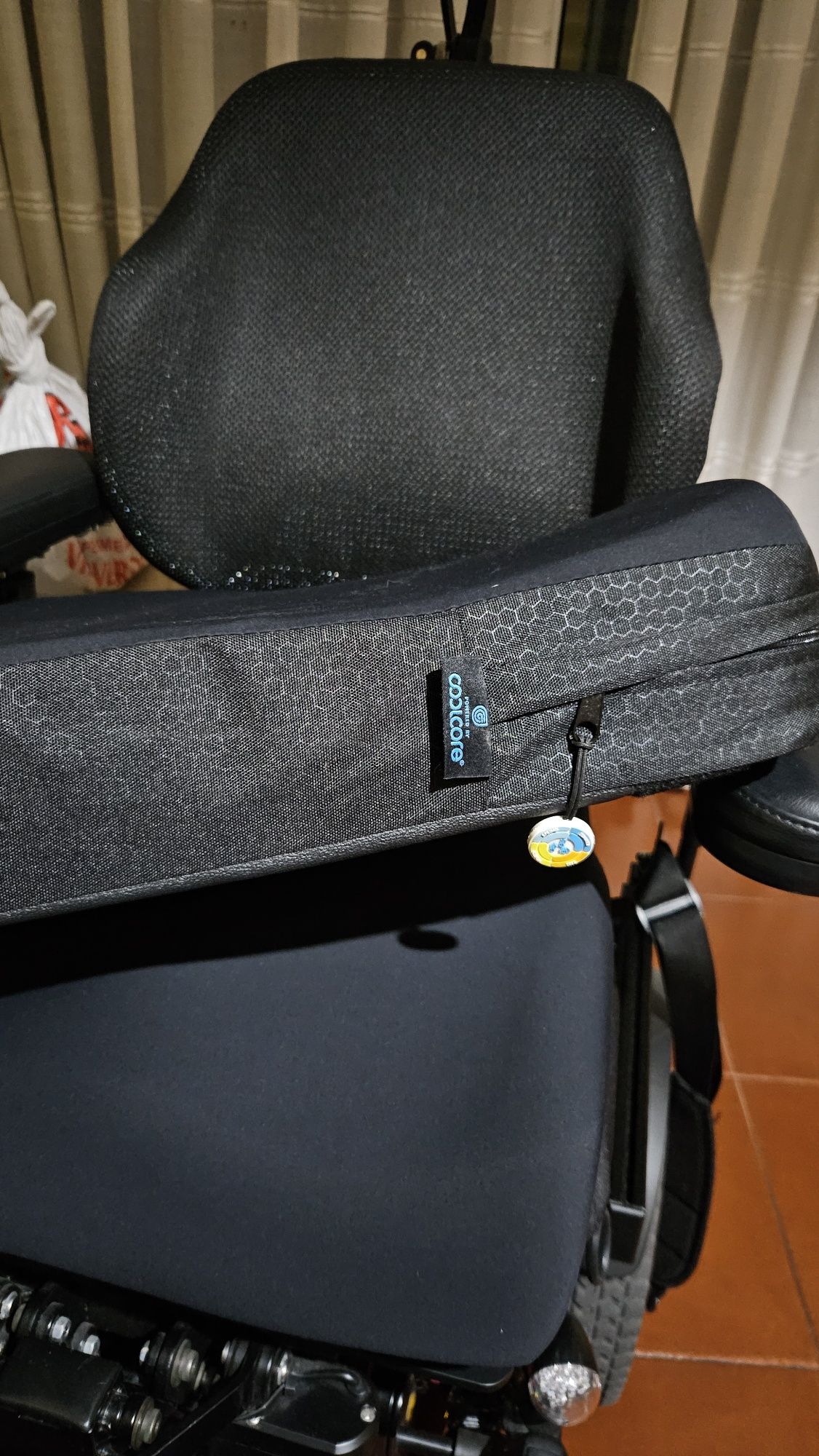 Almofada para cadeira de rodas eléctrica