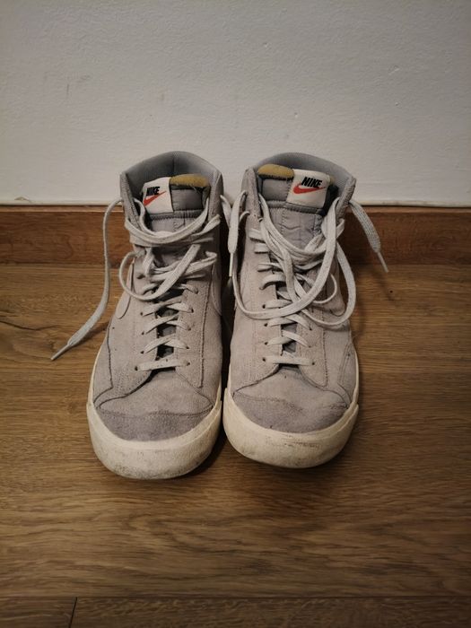 Sapatilhas Nike Mid Blazer 77 Cinzentas - Usadas!