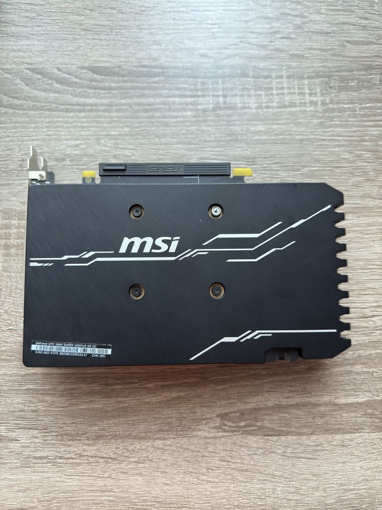Gtx 1660 super MSI Ventus відеокарта
