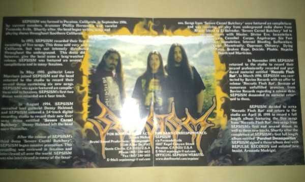 CD Sepsism – Purulent Decomposition METAL bdb- promo