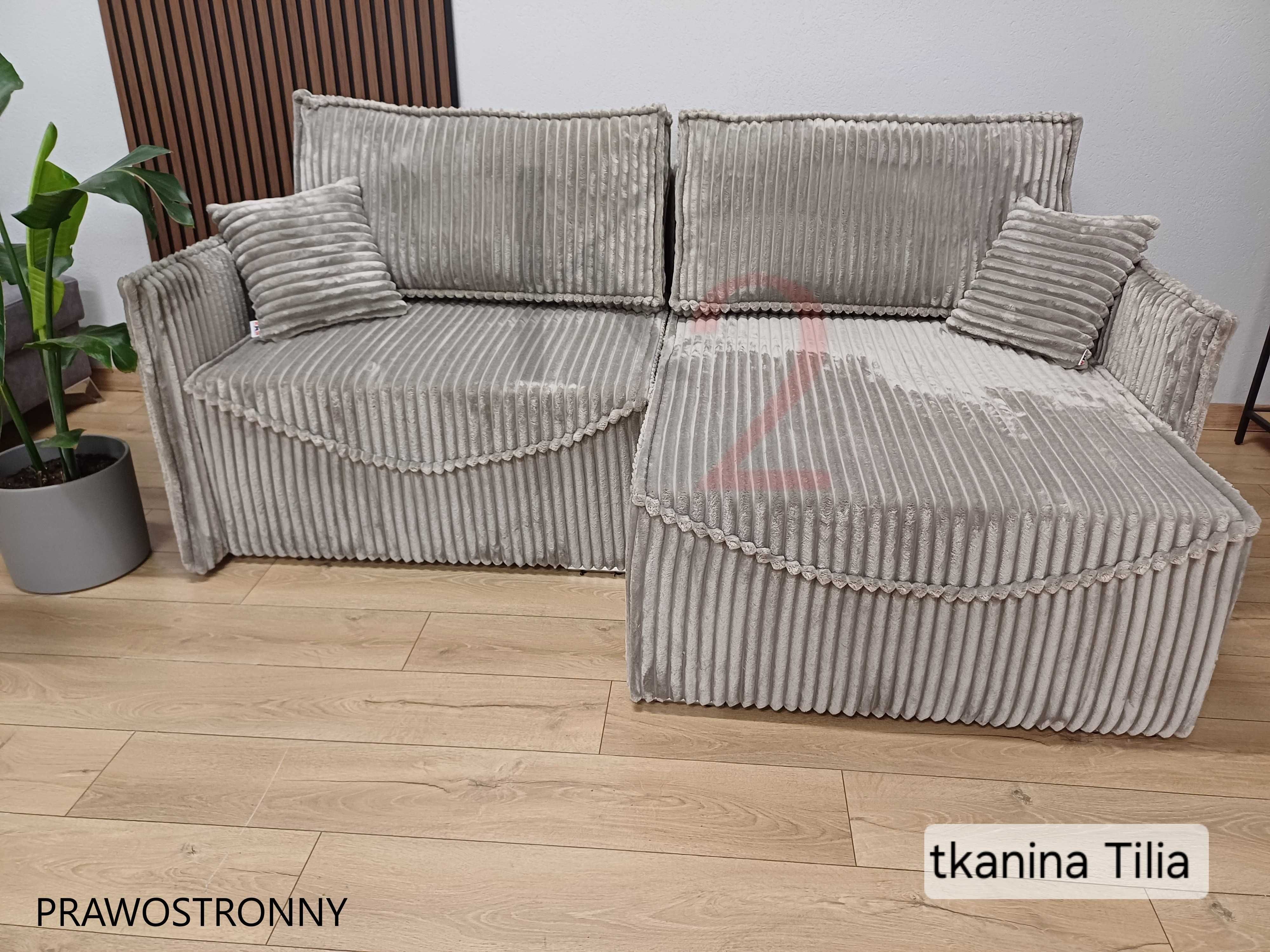 Narożnik WERA, prążkowany, młodzieżowa, sofa, kanapa, hotelowa, design