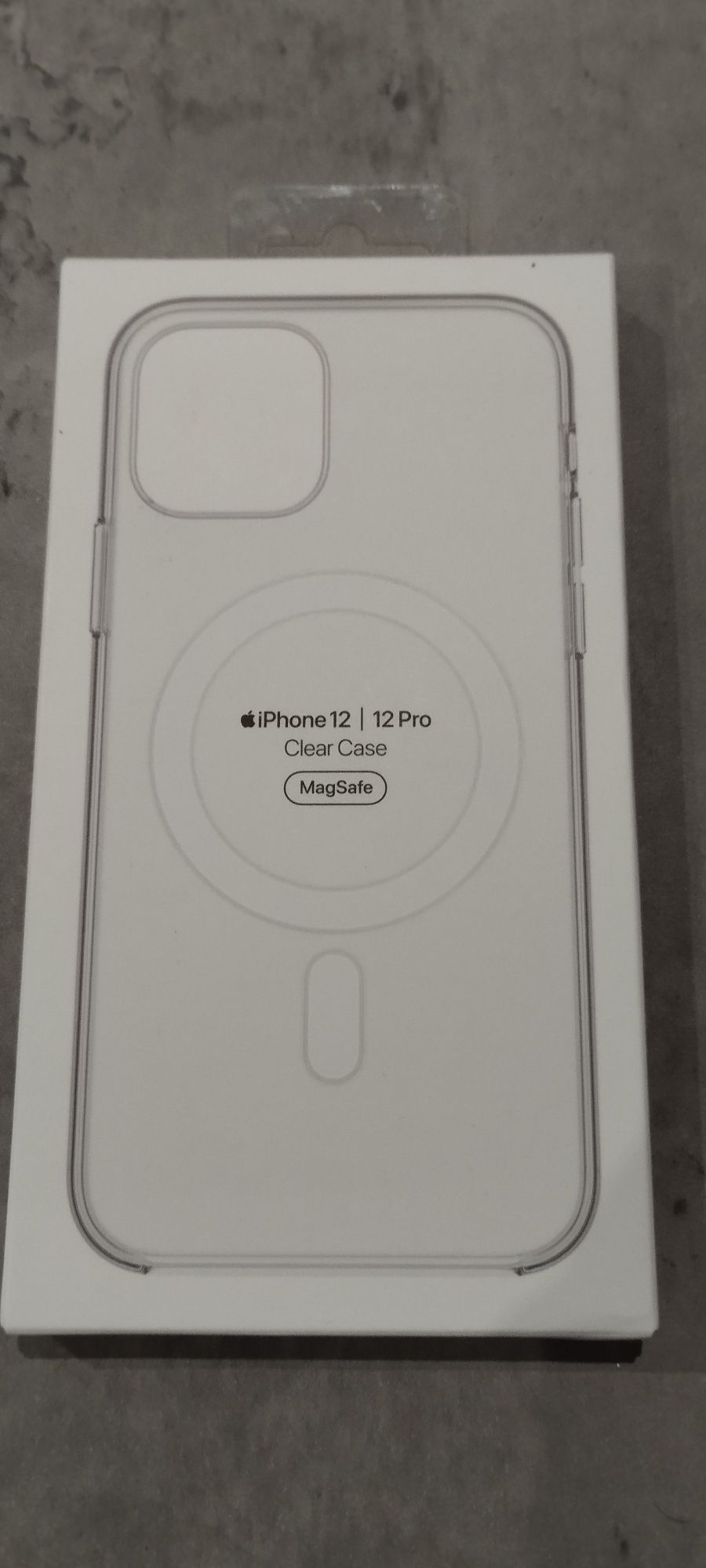 Oryginalne Etui Clear case MagSafe iPhone 12/12 Pro