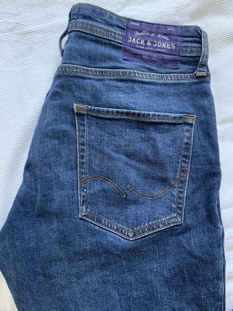 Jeansy Jack & Jones denim vintage