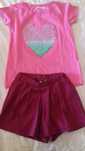 Conjunto menina 9 - 10 anos