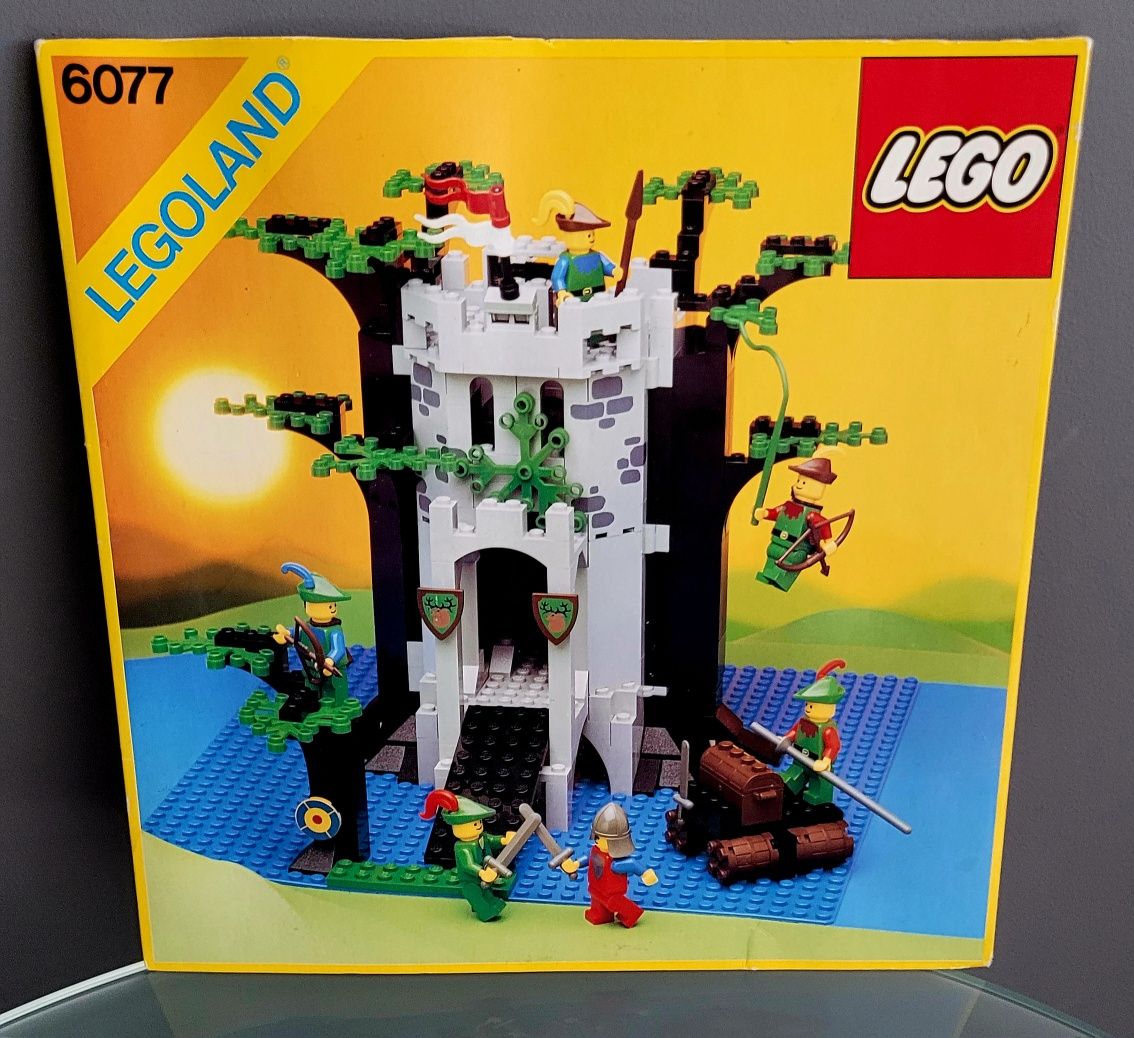 Lego castle 6077-przód i tył pudełka