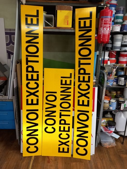 Tablice Convoi Exceptionnel   Bred Last