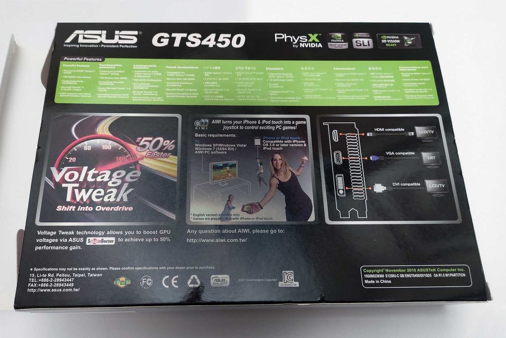 ASUS GeForce GTS450