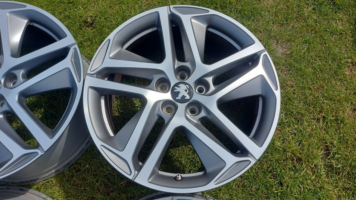 18" Peugeot oryginal 308 GT-line 5x108  8j et48  508, 5008, 3008