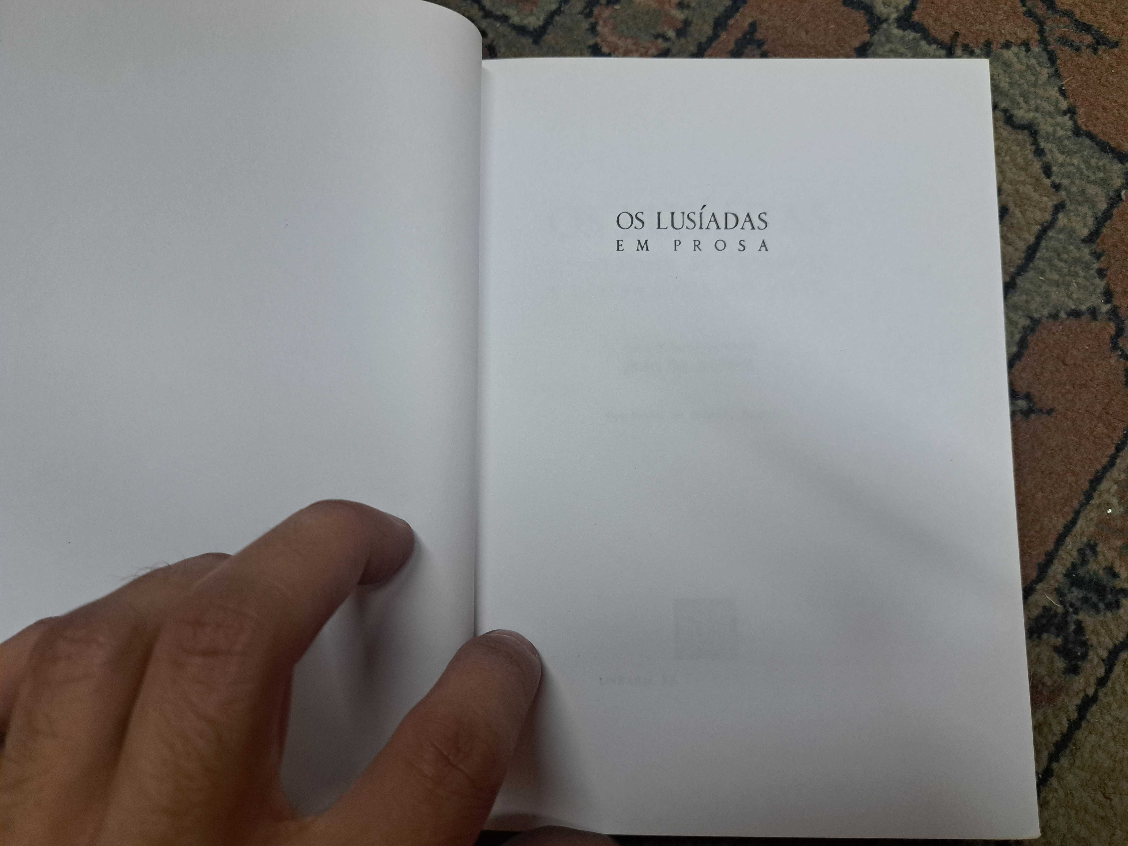 "Os lusiadas em prosa" livro