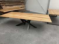 Stół LOFT Industrial lite drewno postarzany rustykalny dębowy
