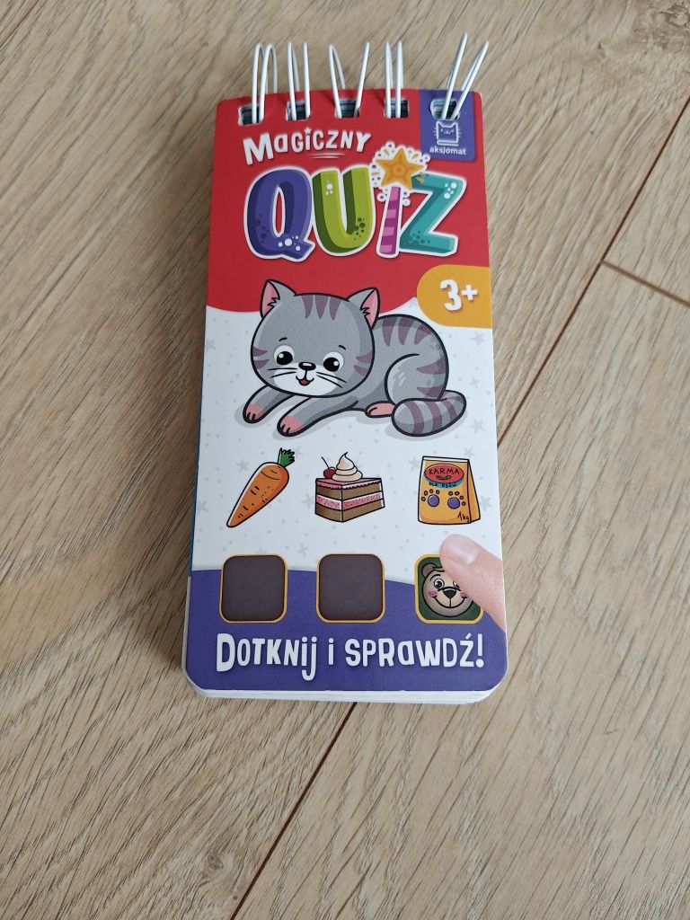 Magiczny quiz z kotkiem 3+