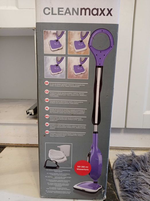 Парова швабра пароочисник cleanmaxx dampfbesen
