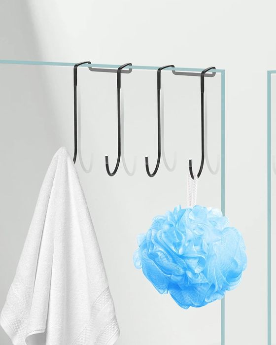 Wieszak na Ręczniki Haczyki na Drzwi Zestaw 2 Sztuki