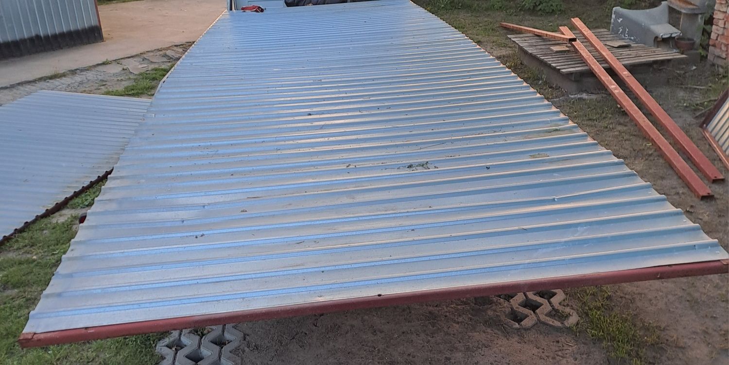 Solidny Garaż blaszany 4x6m, TRANSPORT, Produkcja Alicja garażyki,