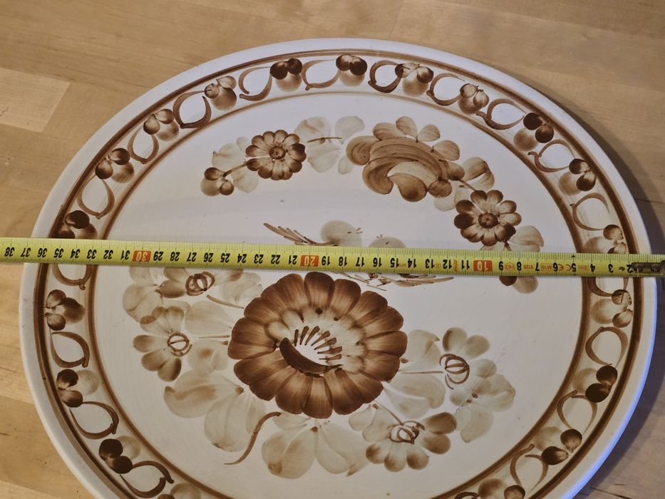 CERAMIKA Włocławek duży talerz