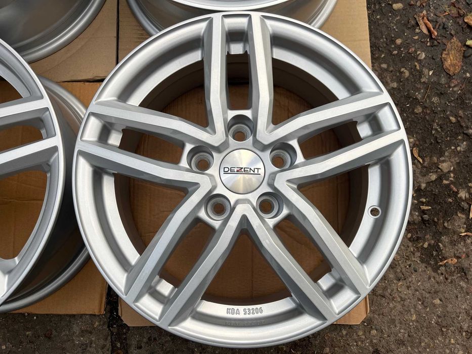 4 felgi DEZENT TR silver 16" roz 5x114,3 ET 40 AURIS COROLLA CEE'D i30