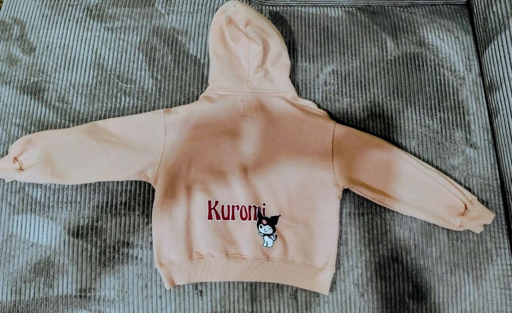 Bluza z kapturem Kuromi (Sanrio), idealna dla fanki kawaii!