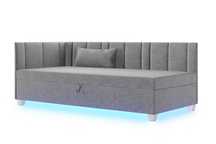 Tapczan Łóżko Sofa Kanapa młodzieżowa oświetlenie Led szybka wysyłka