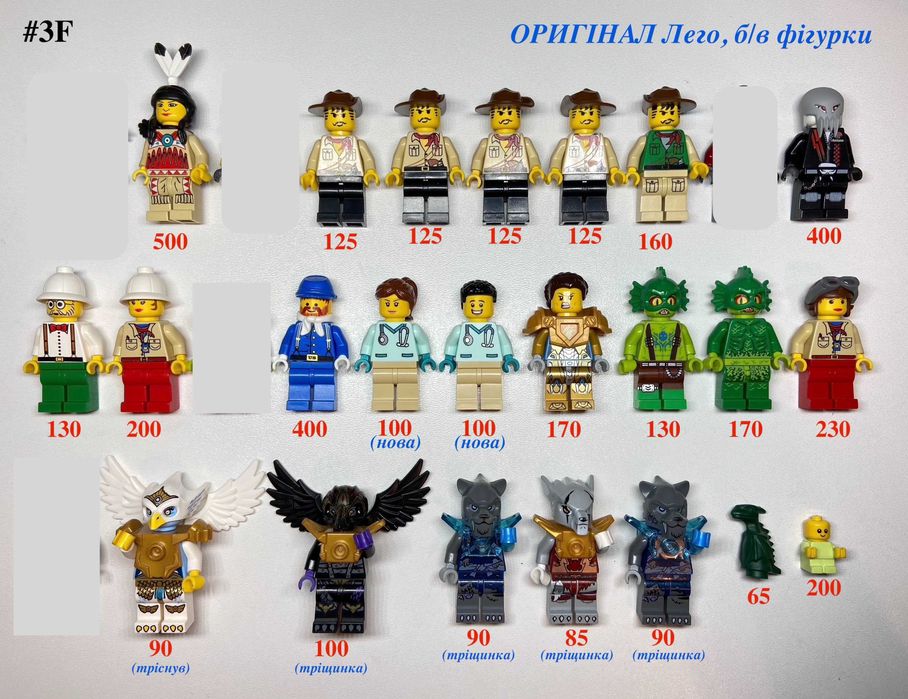 Лего Фігурки ОРИГІНАЛ - CHIMA NexoKnight Minecraft Minifigures Series