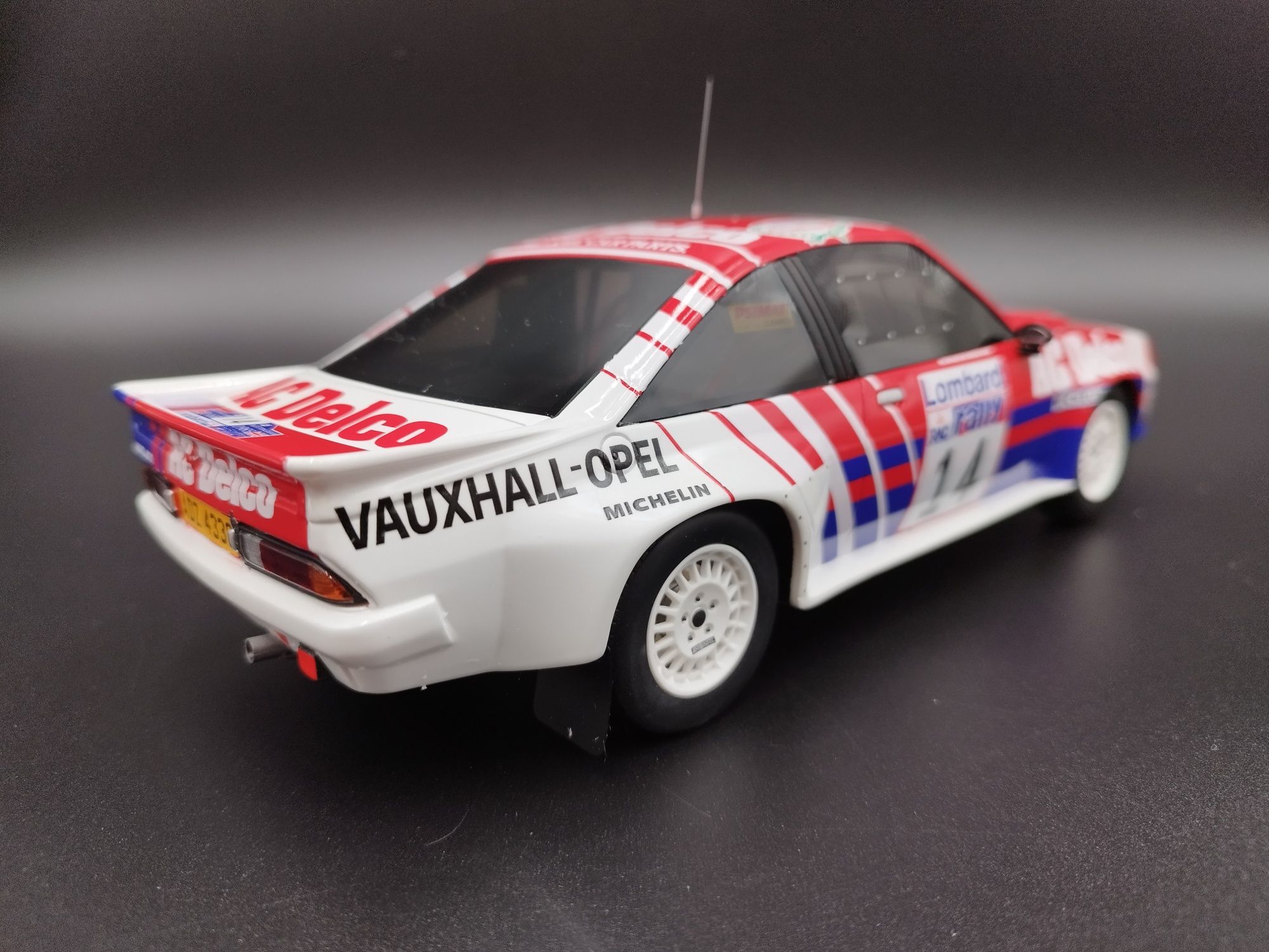 1:18 Otto 1:18 Opel Manta 400 #14 J.Mcrae RAC Rally 1985 model