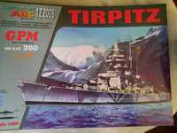 Model kartonowy GPM Pancernik Tirpitz