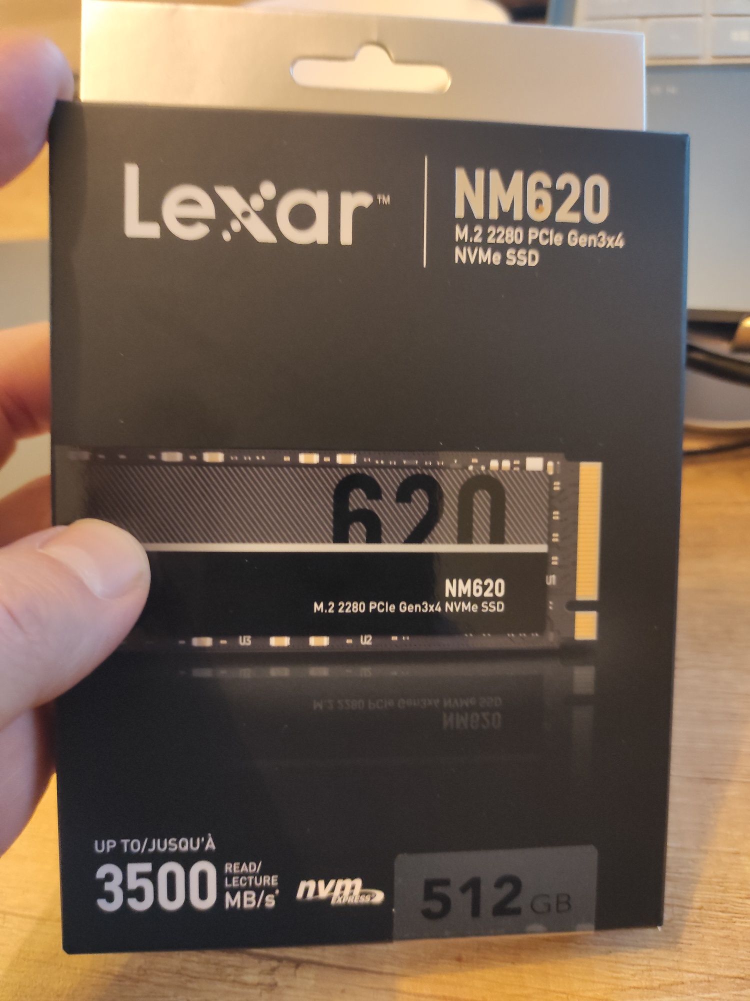 Szybki dysk lexar 512gb nvme nowy pcie