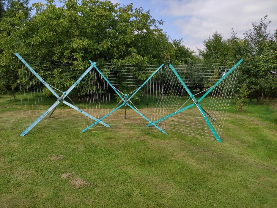 Suszarka ogrodowa składana zielona Leifheit