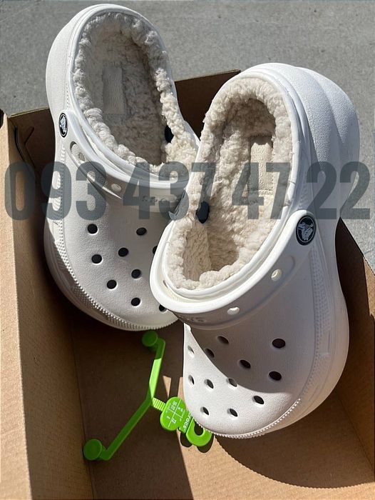 Crocs Утепленні на Платформі Crocs Classic Platform Lined Crocs Crocs