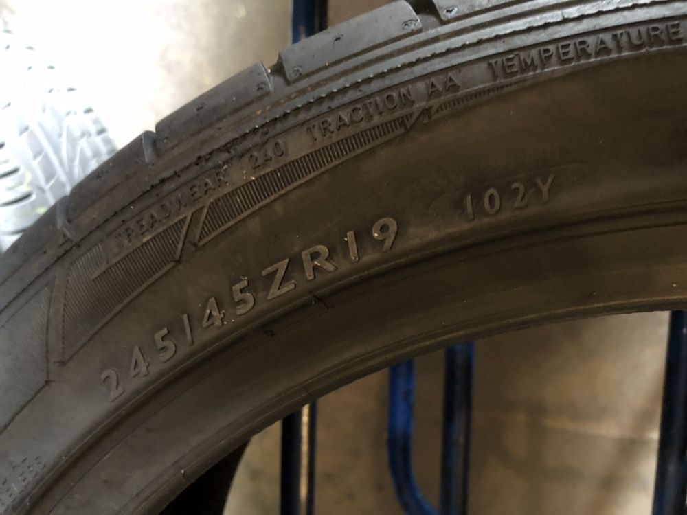 245/45/19 R19 Dunlop Sp Sport Maxx GT 4шт новые