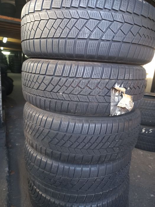 Opony używane 195/55/16 continental runflat 4x7 mm