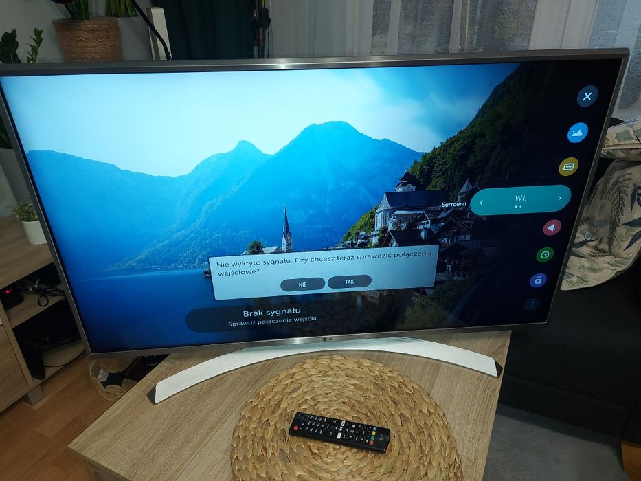 LG smart tv webOS 4K HDR 43' wi fi nagłośnienie harman kardon