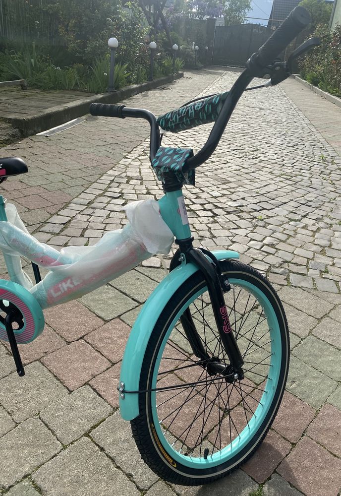 Велосипед для дівчинки 20 новий