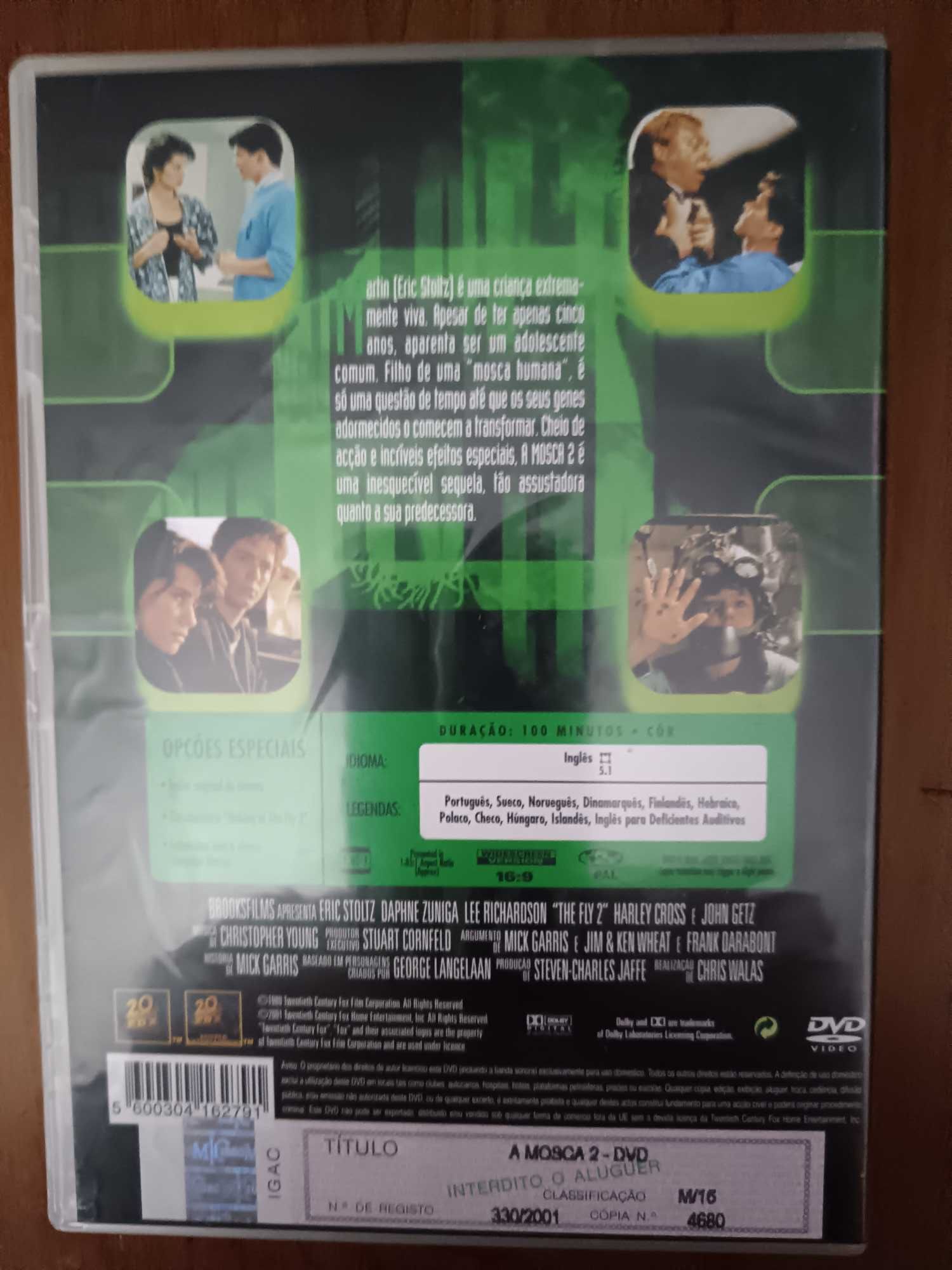 filme dvd original - a mosca - 2
