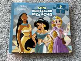 Mini książeczka malucha z puzzlami. Disney Księżniczka