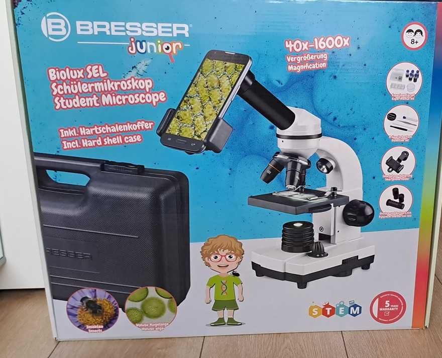 Mikroskop Bresser Biolux SEL 40x-1600x walizka
