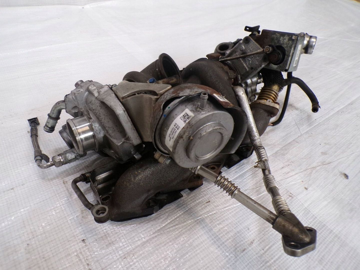 TURBOSPRĘŻARKA TURBINA TURBO OPEL ASTRA K V 1.6CDTI BITURBO 55497919
