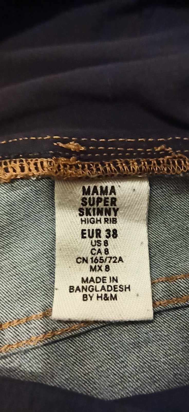 H&M, spodnie ciązowe, rozmiar 38